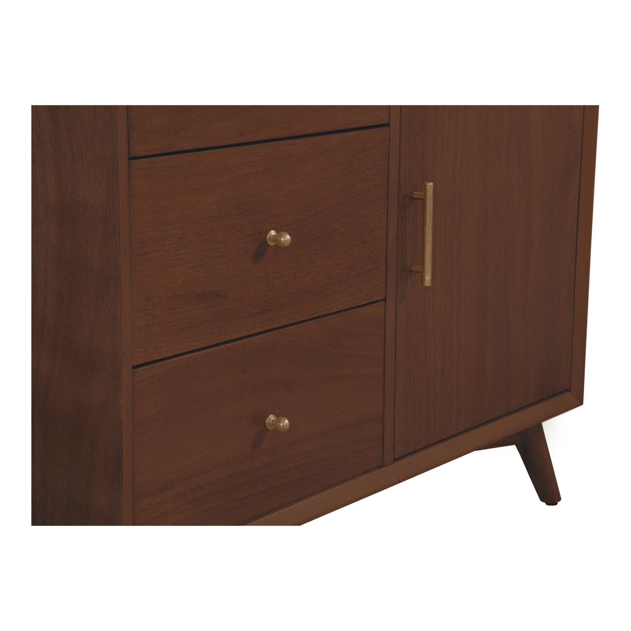 Mueble auxiliar Flynn, nogal