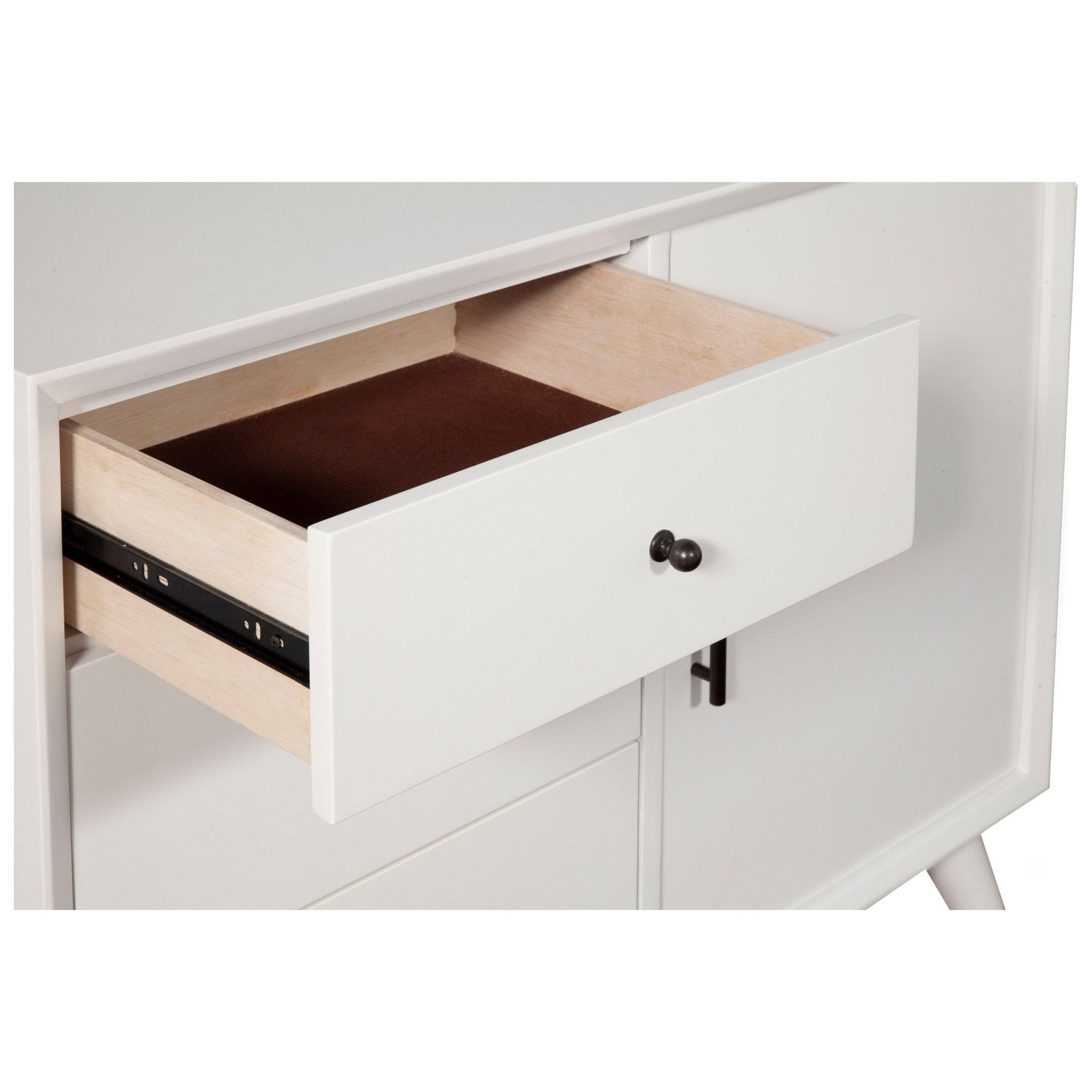 Mueble auxiliar Flynn, color blanco