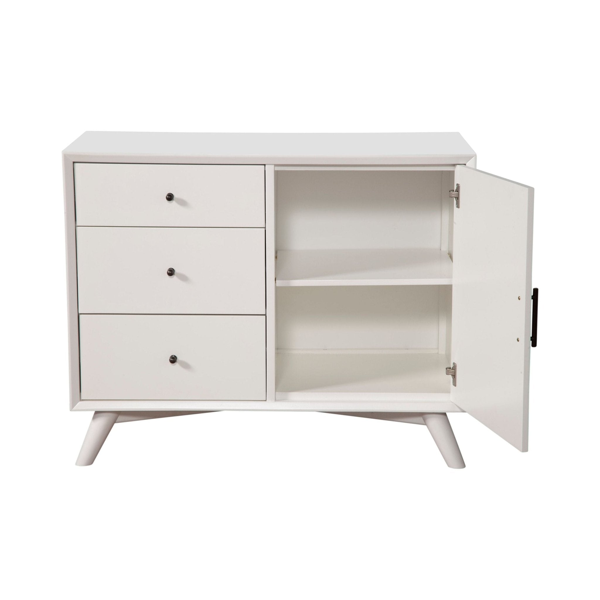 Mueble auxiliar Flynn, color blanco