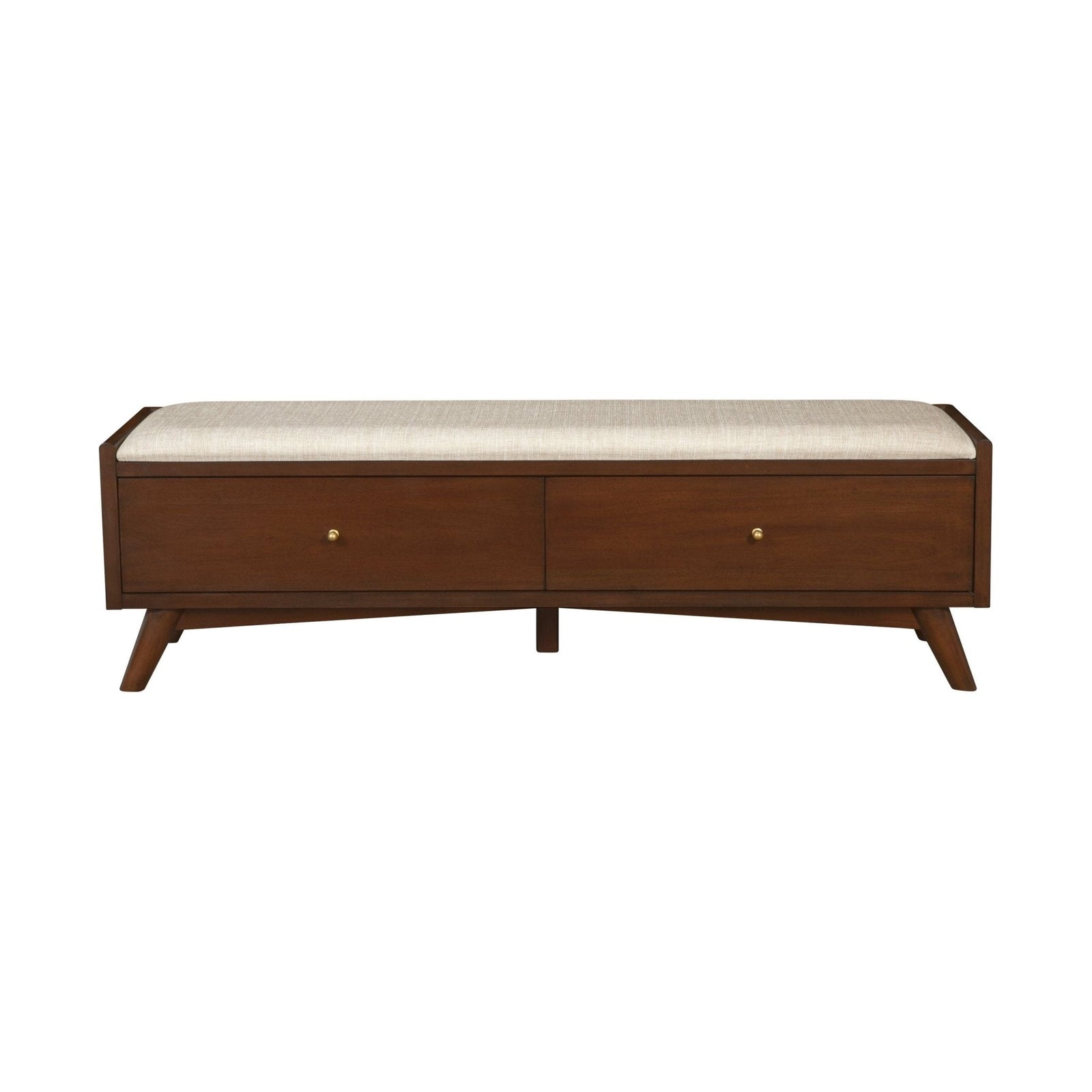 Flynn Bench, Walnut