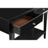 Mesa consola Flynn, color negro