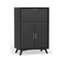 Flynn Large Bar Cabinet, Black