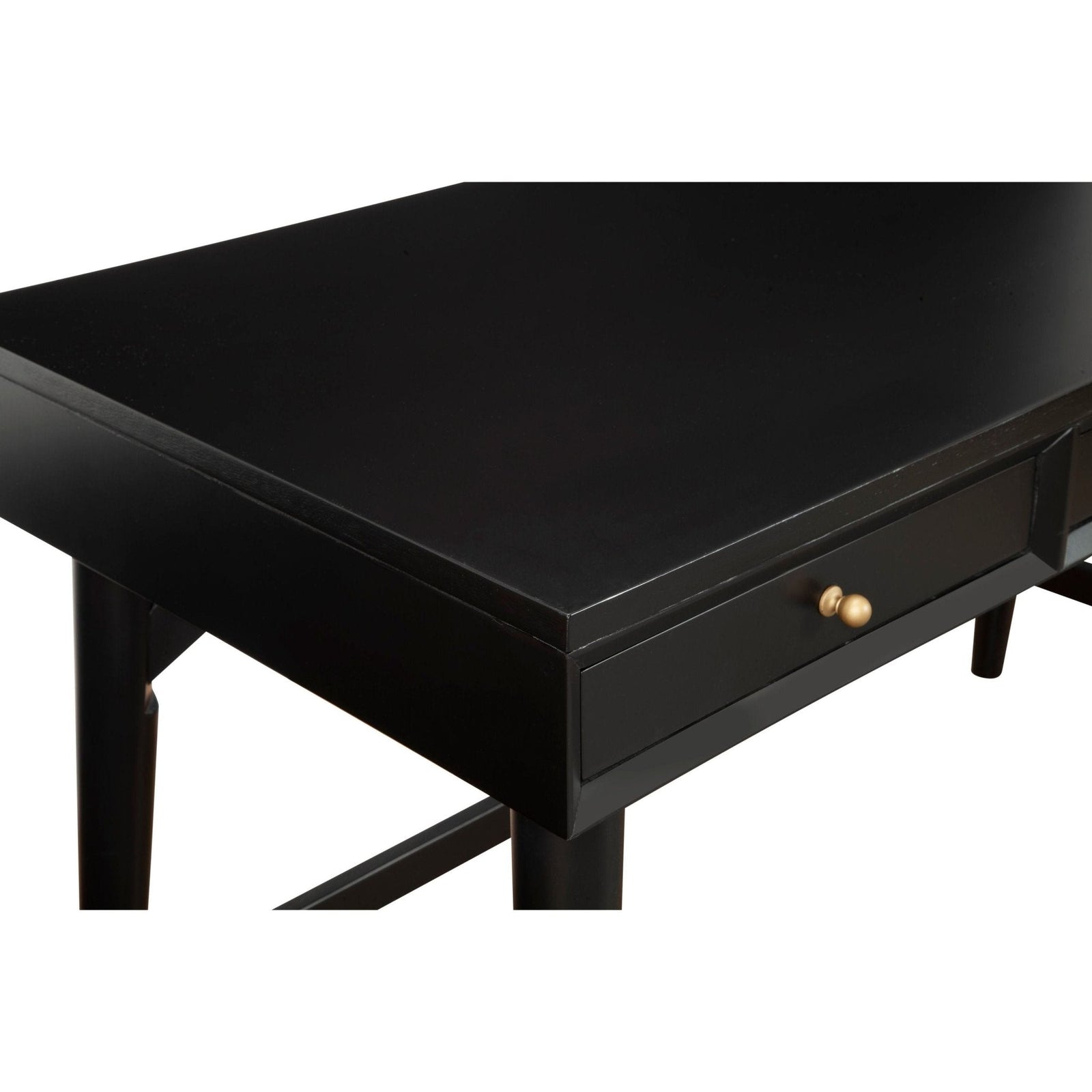 Flynn Large Desk, Black