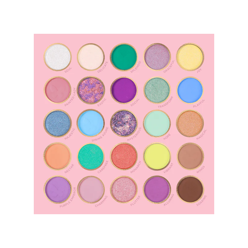 Empowered Butterfly | Free Spirit 25-Shade Palette Eye Shadow