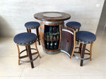 Full Multi-Use Barrel Bar Set - Limited Bar Stool Colorways