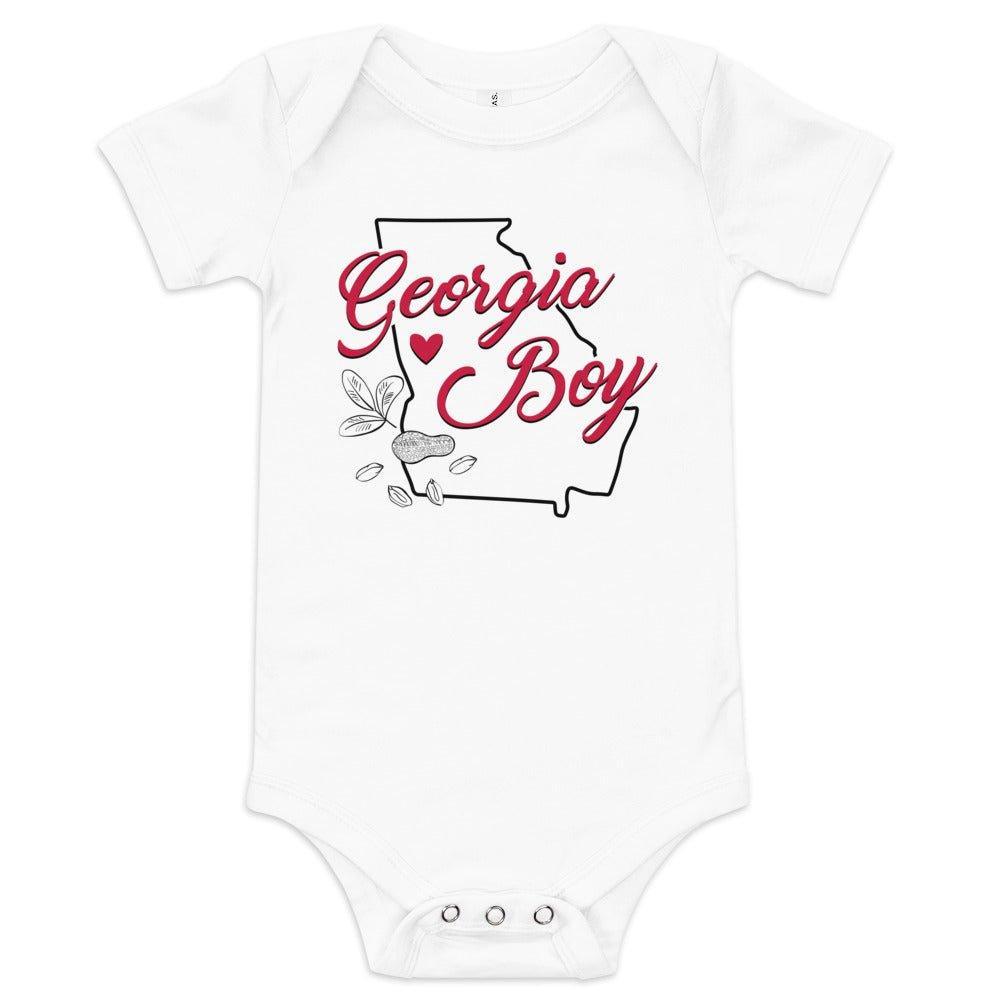 Georgia Boy Baby Onesie