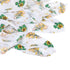 Gift Set: Kentucky Baby Muslin Swaddle Blanket and Burp Cloth/Bib Combo (Floral)