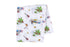 Gift Set: Ohio Baby Muslin Swaddle Receiving Blanket and Burp Cloth / Bib Combo