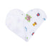 Gift Set: Pennsylvania Baby Muslin Swaddle Blanket and Burp Cloth/Bib Combo