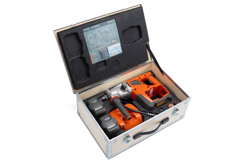 Husqvarna 970493706 DM 540i Battery Powered Core Drill Kit