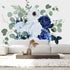 Blue Floral Bouquet Wallpaper