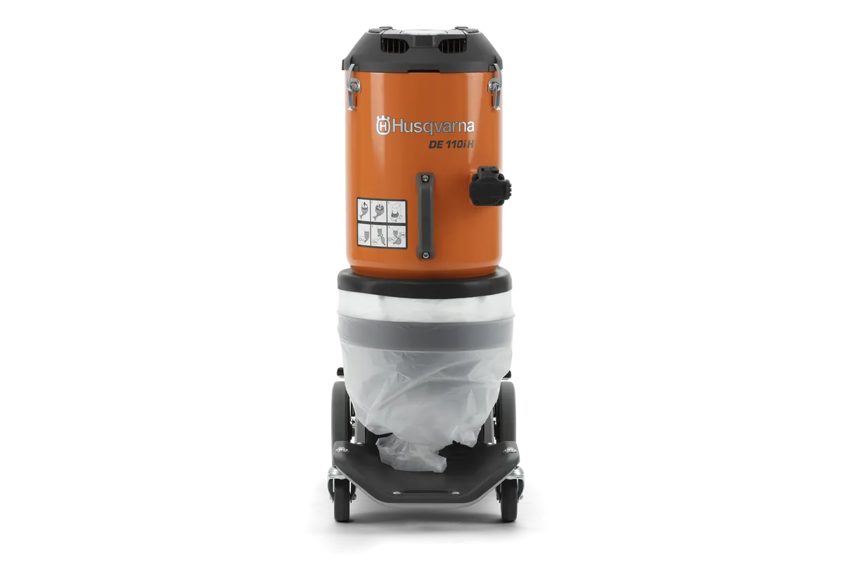 Husqvarna 970514901 DE 110i H Battery Powered HEPA Dust Extractor