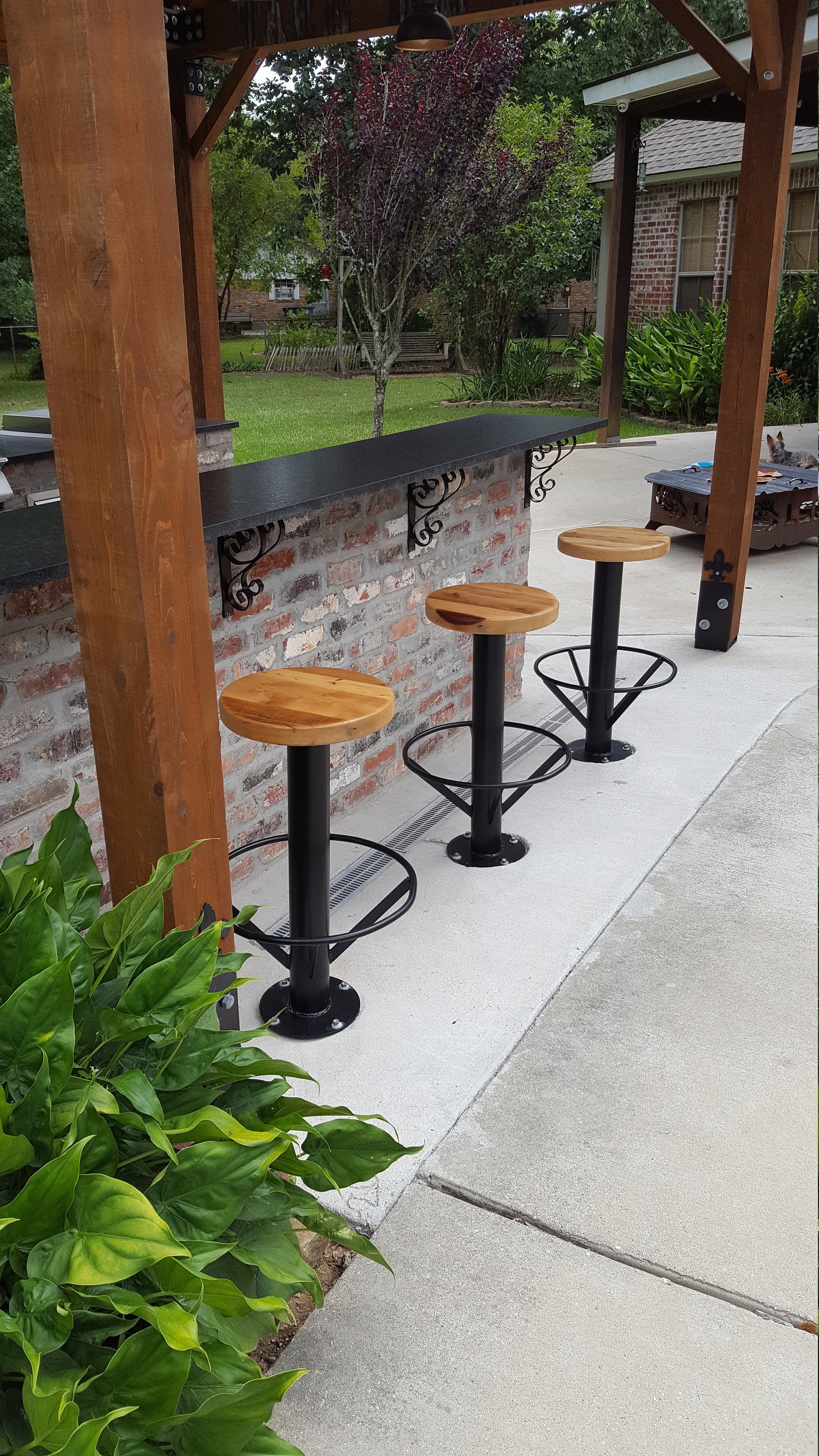 Outdoor Barstool, Bolt Down Bar Stool, Counter Stool, Patio Bar Stools, Outdoor Furniture, Counter Height Stool, Patio Chair