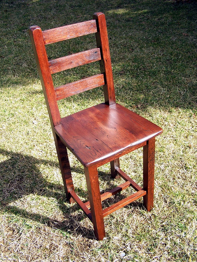 Custom Bar Stools With Back, Wood Bar Chair, Wood Dining Chair, Antique Hardwood Chair, Oak Chair, Bar Height Chair, Dining Room Furniture