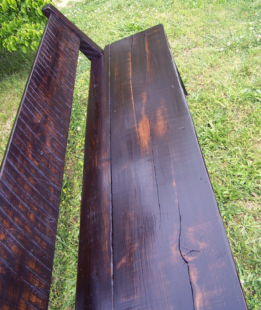 Dining Bench With Back, Wood Bench, Indoor Bench, Reclaimed Wood Bench, Farmhouse Bench, Entryway Bench, Hall Furniture