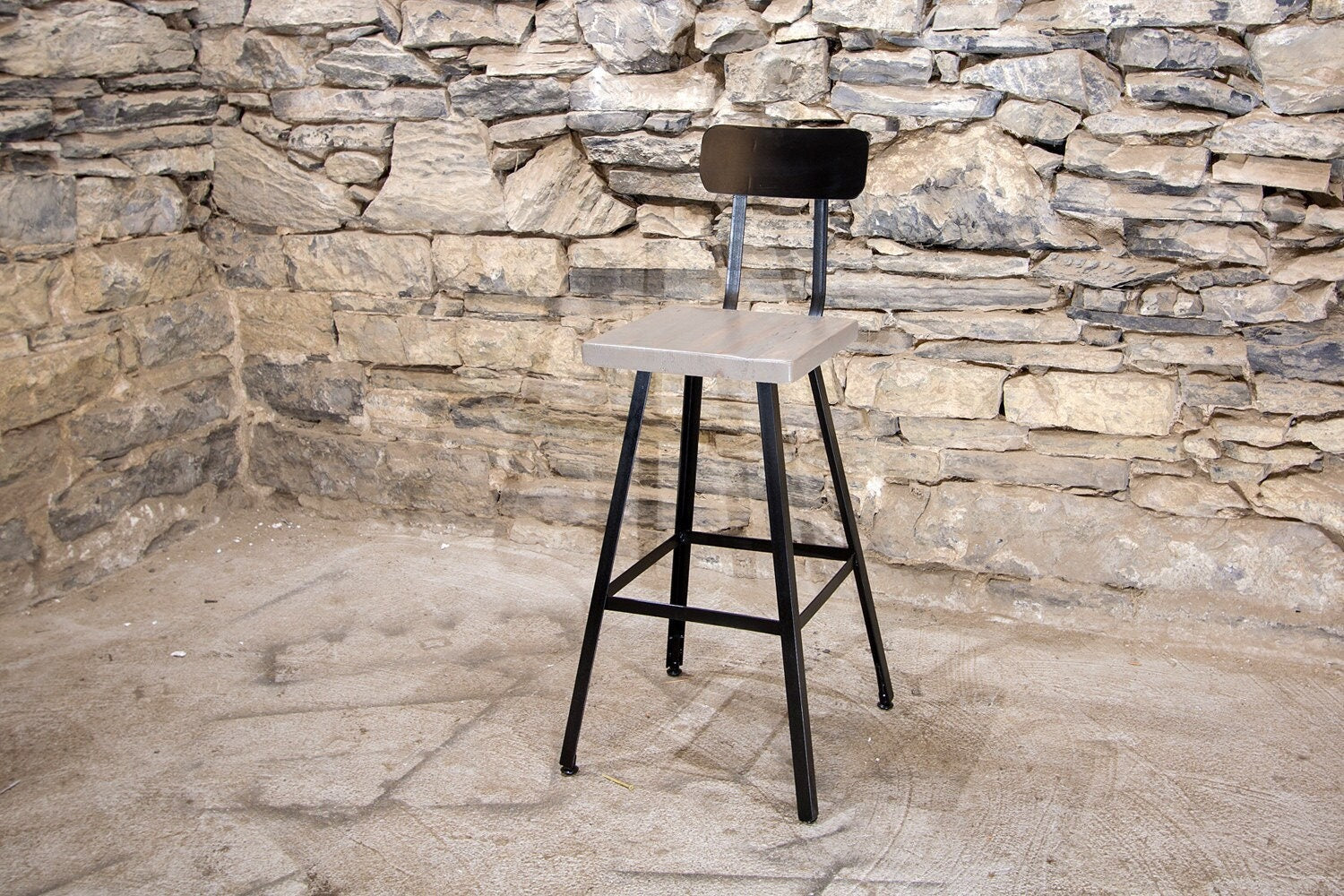 Free Shipping - Counter Stools, Bar Stools Counter Height, THE LONDON FOG, Bar Stool With Back, Table Top Bar Stool, Island Chair, Bar Stool