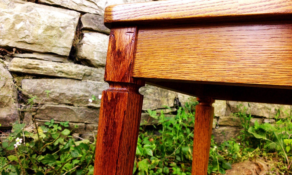 Dining Chair Great For Country Kitchen, Wormy Chestnut Dining Chair, Rustic Chair, Antique Wood Stool, Farmhouse