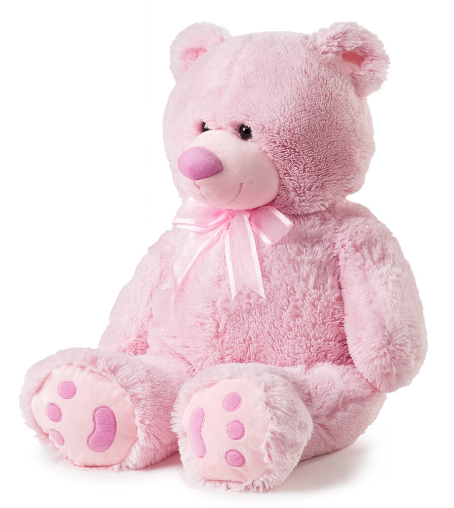 Oso de peluche grande JOON, rosa