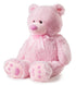 Oso de peluche grande JOON, rosa