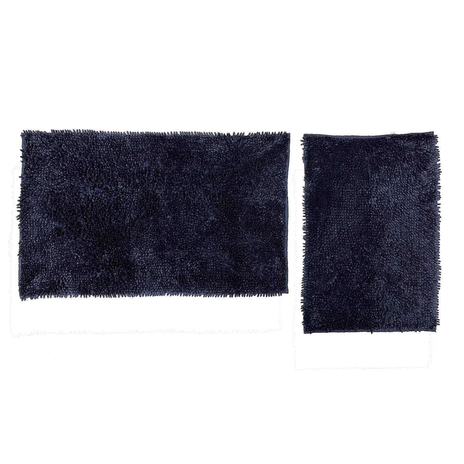 Premius Baldwin 2-Piece Chenille Bath Mat Set, 20x32, 17x24 Inches