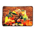 Alfombrilla de cocina antideslizante con frutas y verduras, 18 x 28 pulgadas