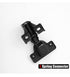 Cabinet Door Hinges Black, Soft Closing 1/2" Partial Overlay Cupboard Door Hinge for Face Frame Cabinets