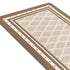 Alfombrilla de cocina decorativa antifatiga con diseño geométrico bohemio, 18 x 30 pulgadas