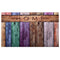 Tapete para exteriores resistente Achim Colorful Plank, multicolor, 18 x 30 pulgadas