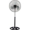 Arctic-Pro Industrial High Velocity Metal Oscillating Stand Fan, Black, 18 Inches