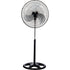 Arctic-Pro Industrial High Velocity Metal Oscillating Stand Fan, Black, 18 Inches