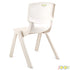 JOON Stackable Plastic Kids Learning Chairs, Ivory, 20.5x12.75X11 Inches, 2-Pack (Pack of 2)