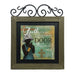 Premius Women of Faith Metal Plaque, Door to Happiness, 12x14 Inches