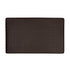 Achim Woven-Embossed Faux-Leather Anti-Fatigue Mat, Black, 18x30 Inches