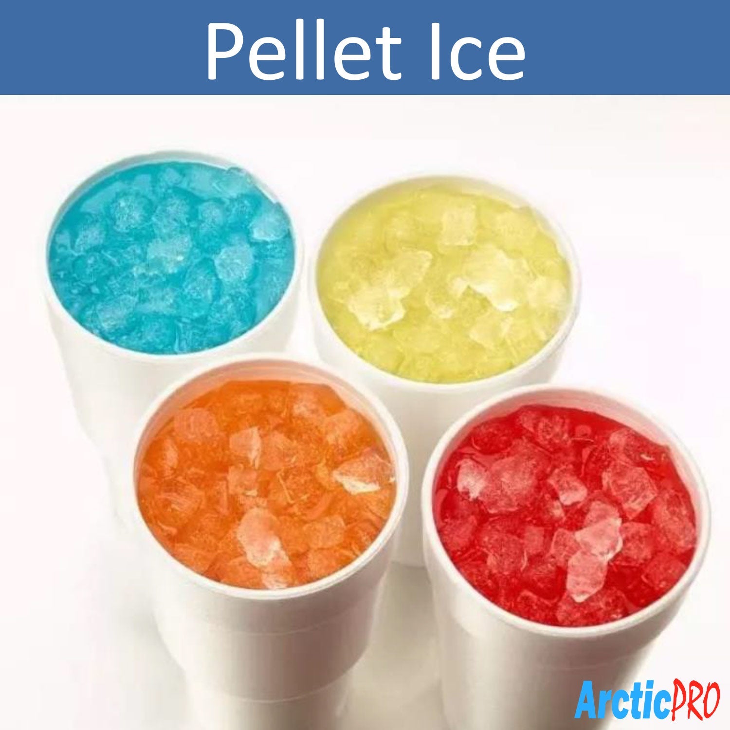 Máquina para fabricar hielo portátil Arctic-Pro Ice Pellet con luz ultravioleta y cajón para hielo, acero inoxidable negro