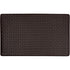 Achim Woven-Embossed Faux-Leather Anti-Fatigue Mat, Black, 18x30 Inches