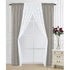 PREMIUS Tokat 6 Piece Rod Pocket Window Panel Set, 38x84 Inches