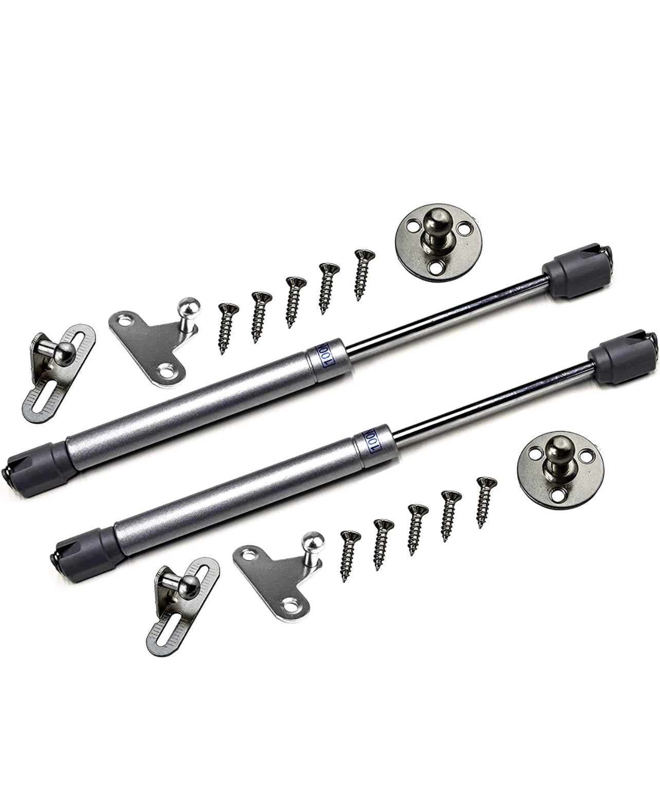 10 inch 100N/22LB Hydraulic Soft Open Gas Springs, Gas Strut for Cabinets, Cabinet Doors Lift Support