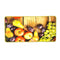 Alfombrilla de cocina antideslizante con diseño de uvas y manzanas, 18 x 36 pulgadas