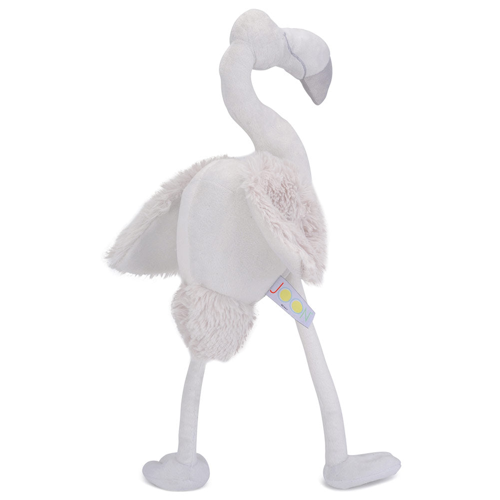 Peluche flamenco JOON Beaky, gris claro, 9,5 pulgadas