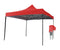 Just Relax Folding Gazebo Canopy, Red, 10x10 Feet