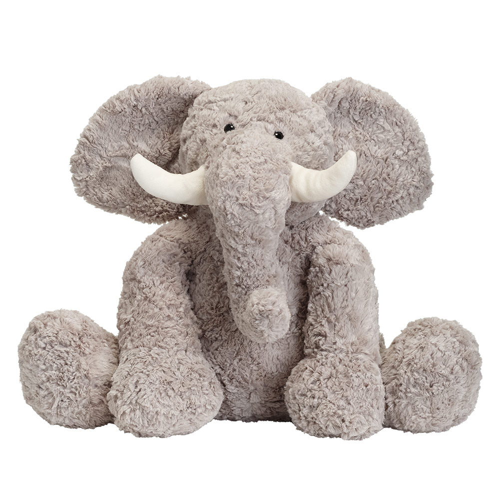 Peluche de elefante JOON Bobo, gris, 15 pulgadas