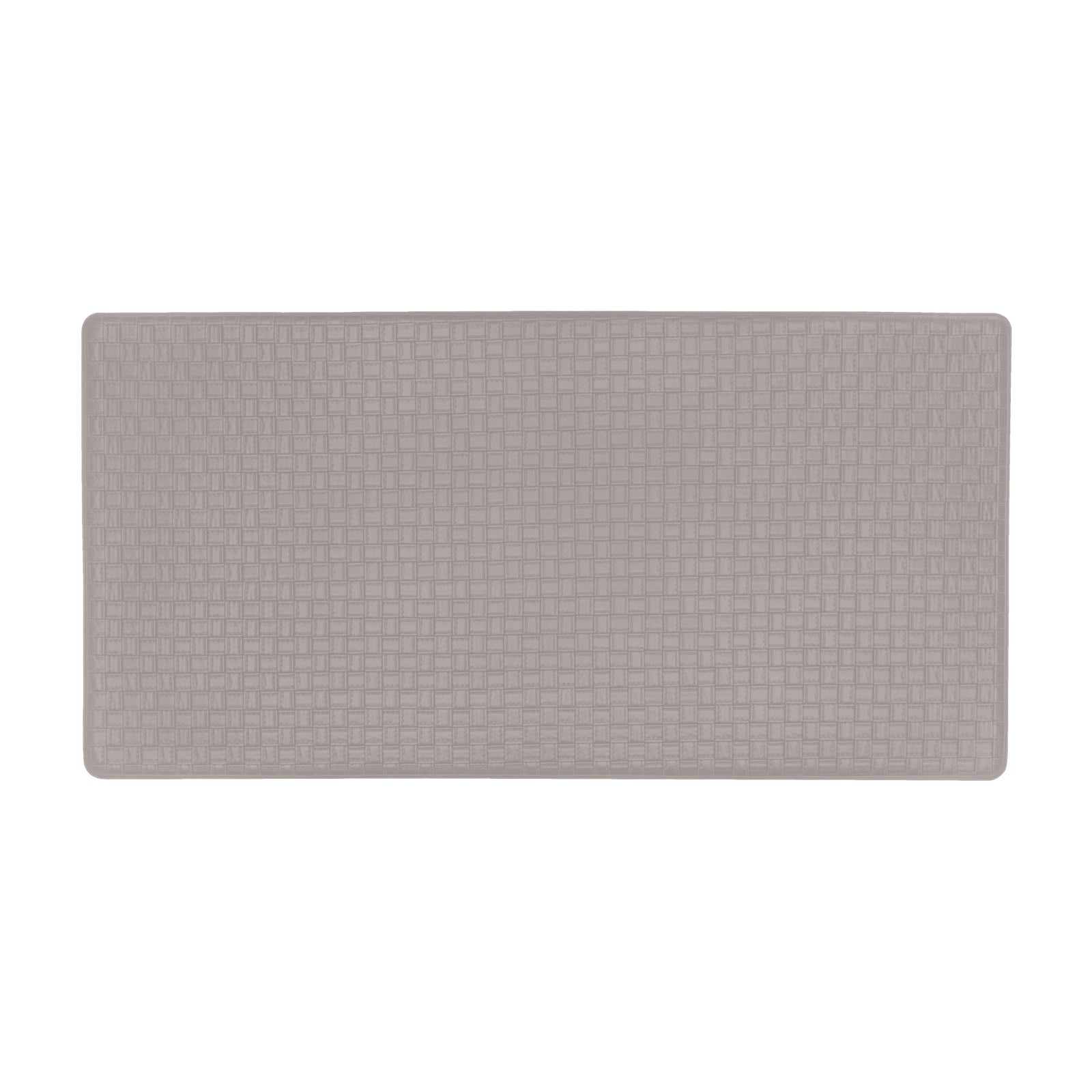 Achim Woven-Embossed Faux-Leather Anti-Fatigue Mat, 20x39 Inches