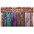 Tapete para exteriores resistente Achim Colorful Plank, multicolor, 18 x 30 pulgadas