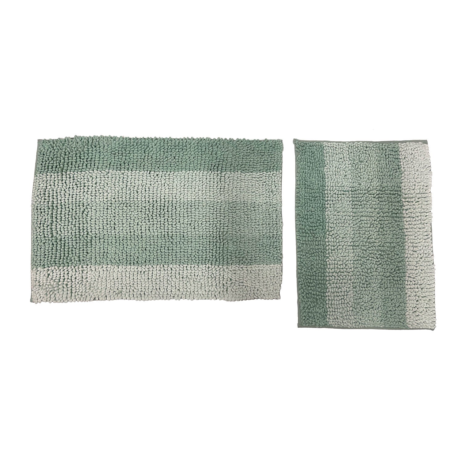 Premius Lina 2-Piece Loop Chenille Bath Mat Set, 20x32, 17x24 Inches