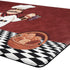 Alfombrilla decorativa antifatiga Achim Cucina, color rojo, 18 x 30 pulgadas