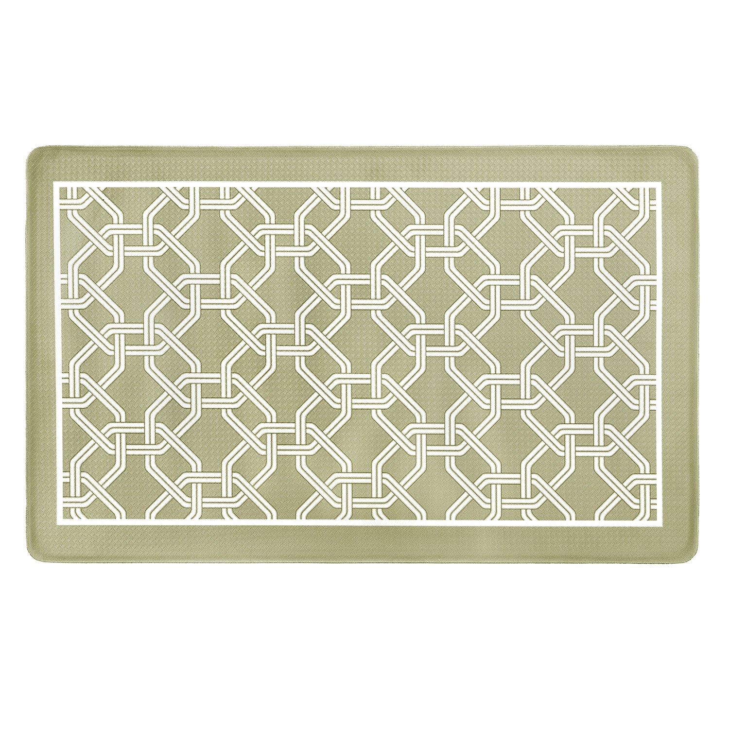 Arlington Chain Link Decorative Anti-Fatigue Mat, 18x30 Inches