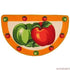 Apple Printed Skid Resistant Decorative Kitchen Slice Mat, 29x17 Inches