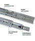 Soft-Close ball-bearing Drawer slides