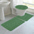 Jenny 3-Piece Diamond Plush Oversized Non-Slip Bath Rug Set