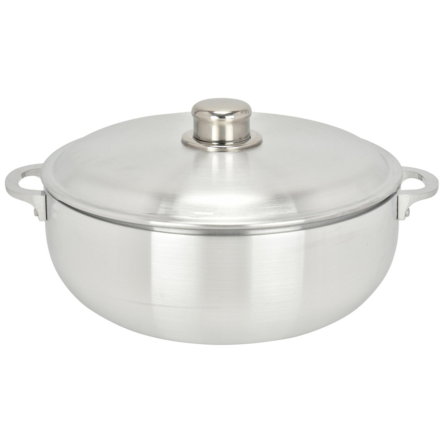 Chef PRO Commercial Grade Aluminum Caldero Stock Pot, 7.4 Quarts